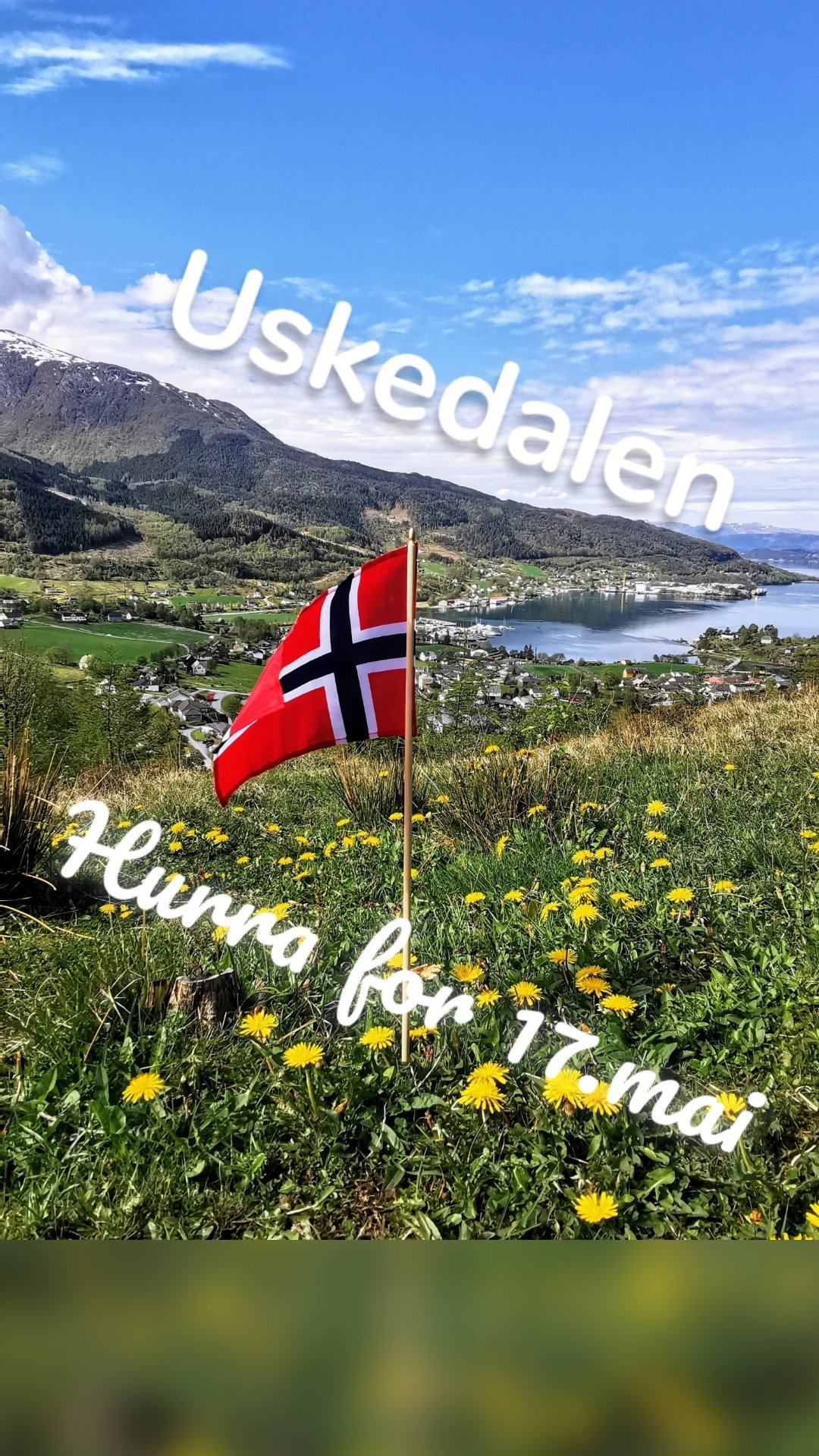 Hurra for 17.mai Uskedalen